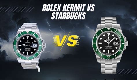 starbucks vs rolex kermit